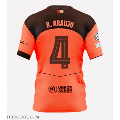 Camiseta Barcelona Ronald Araujo #4 Tercera Equipación 2025-26 manga corta Camiseta Barcelona Ronald Araujo #4 Tercera Equipación 2025-26 manga corta